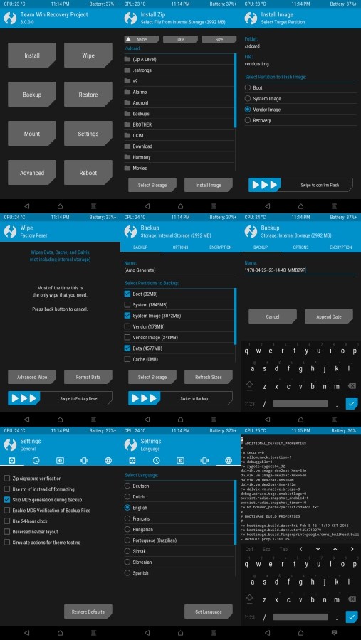 Custom Recovery In An Android device