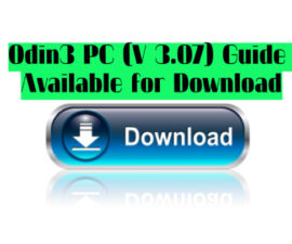 Odin3 PC (V 3.07) Guide Available for Download