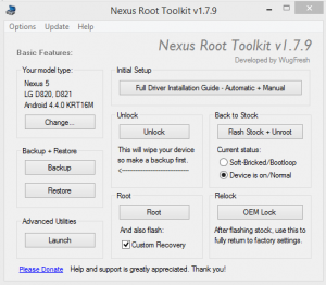 How To Use Nexus Root Tool Kit To Unlock Root Custom Recovery Flash Method On A Google Nexus 4 5 7 10 And The Nexus S And Galaxy Nexus Android Reviews How To Guides