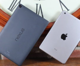 השוואה בין Google Nexus 9 לבין Apple iPad Mini 3