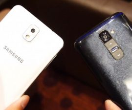 A Look At the Galaxy Note 3 vs LG G2 vs Xperia Z1 vs Xperia Z Ultra
