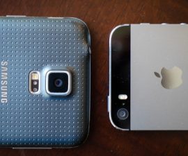 A Look At A Samsung Galaxy S5 és az Apple iPhone 5s