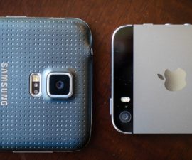 A Look At The Samsung Galaxy S5 And The Apple iPhone 5s