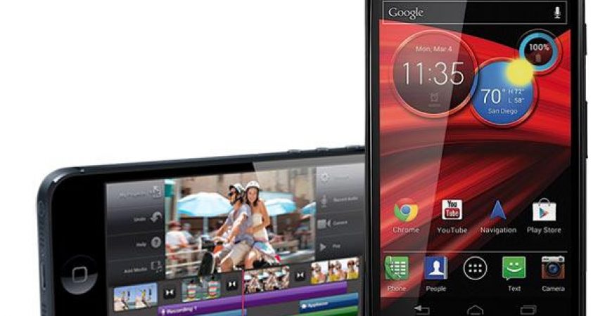 Comparing The Apple iPhone 5 To The Motorola Droid Razr HD Maxx
