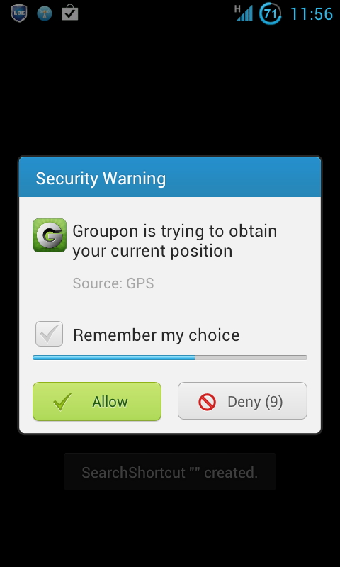 Управление разрешениями android