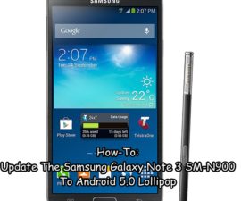 Hur-till: Uppdatera Samsung Galaxy Note 3 SM-N900 till Android 5.0 Lollipop