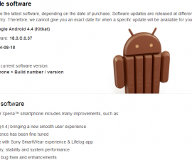 Slik oppdaterer du: Oppdatering av Sony Xperia M2 D2303, D2306 til offisiell Android 4.4.2 KitKat 18.3.C.0.37 Firmware