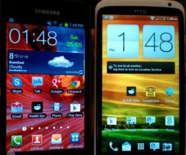 Comparing The Samsung Galaxy S2 And The HTC One X