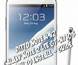 How-To: Install Ditto Note 4 ROM On The Galaxy Note 2 N7105