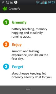 Greenify