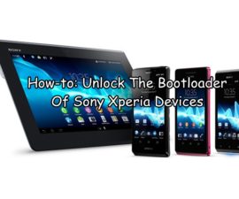 כיצד לפתוח את Bootleoader של Sony Xperia התקנים