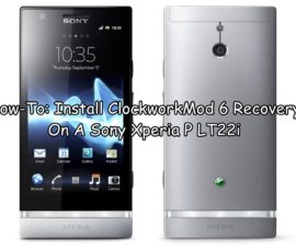 כיצד להתקין את. לשחזר ב Sony Ericsson Xperia P LT6i