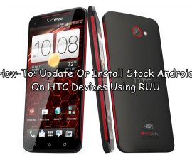 How-To: Update Or Install Stock Android On HTC Devices Using RUU