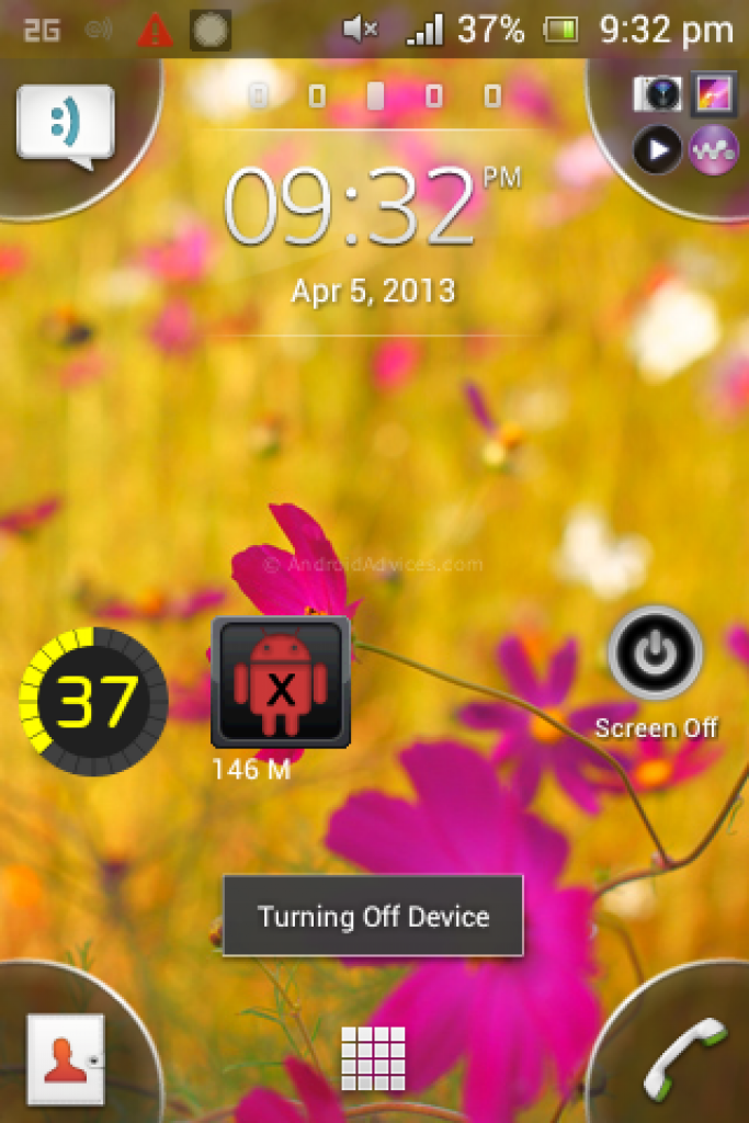 Remotely Turn Off Android SMS