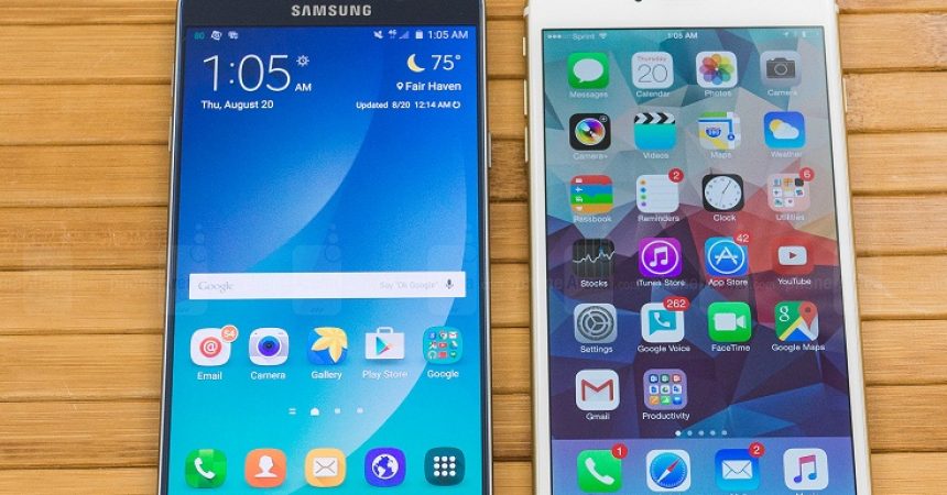 A Comparison Between Samsung Galaxy S6 edge+ & Apple iPhone 6 Plus
