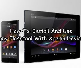 How-To: Install And Use Sony Flashtool With Xperia Devices