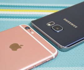 השוואה של iPhone XNXXs פלוס וכן Samsung Galaxy הערה 6