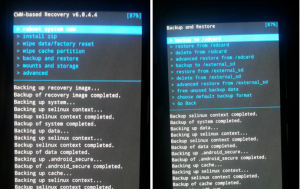 Nandroid Backup