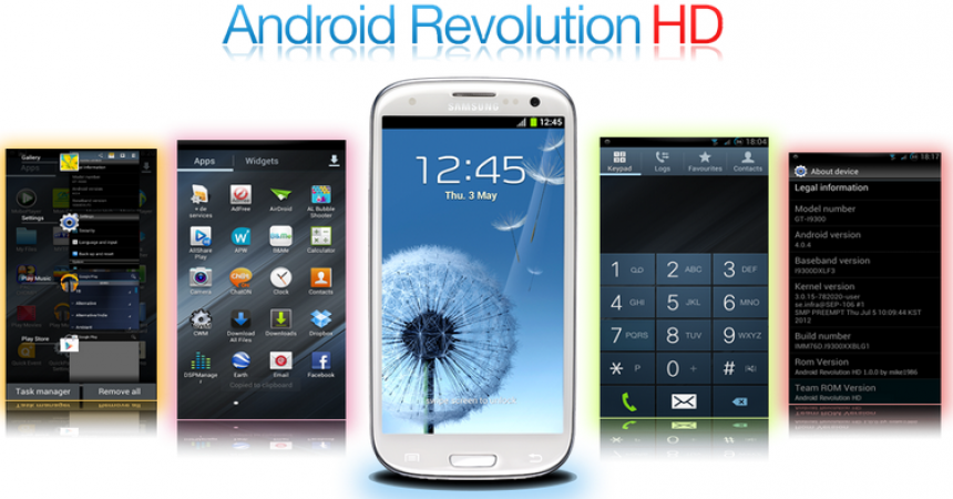 How-To: Android Revolution HD 52.0 Custom ROM To Update Samsung Galaxy S3 GT-I9300