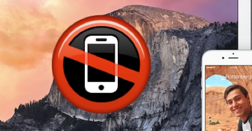 What To Do To Stop iPhone Calls From Ringing A Mac That Has Been Updated To OS X Yosemite