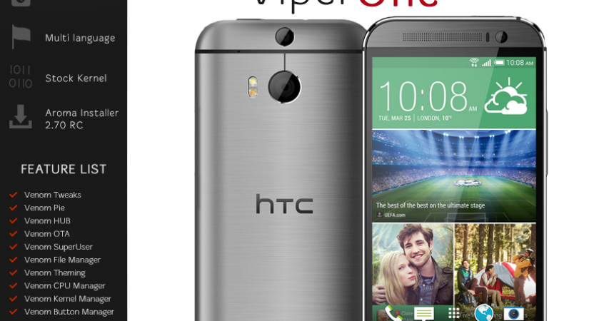 How To: Use ViperOneM8 1.1.0 To Update A HTC One M8 To Android 4.4.2 Kit-Kat