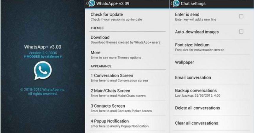 Download Modded Apk WhatsApp Plus 4.45D