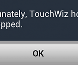 Hva å gjøre: Å fikse problemet med "Dessverre har TouchWiz Home stoppet" på din Samsung Galaxy Device