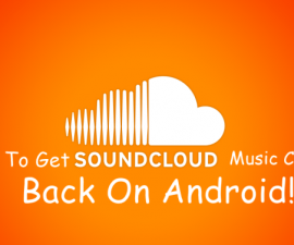 מה לעשות: כדי להחזיר SoundCloud מוסיקה במטמון תכונה אנדרואיד התקן