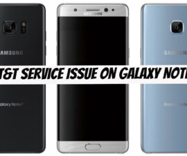 AT&T Service Issue on Galaxy Note 7