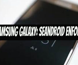 Fix Samsung Galaxy: Seandroid Enforcing