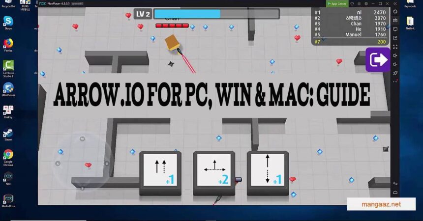 Arrow.io for PC, Win & Mac: Guide