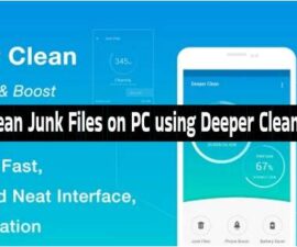How to Clean Junk Files on PC using Deeper Clean Optimize