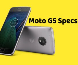 Moto G5 Specs Leak
