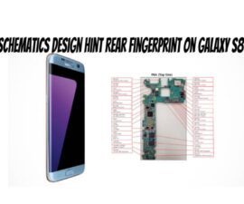 Schematics Design Hint Rear Fingerprint on Galaxy S8