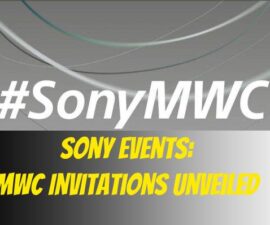 Sony Events: MWC Invitations Unveiled