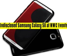 Undisclosed Samsung Galaxy S8 at MWC Events