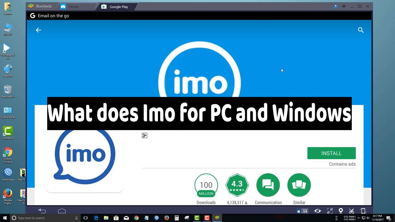 What does Imo for PC and Windows