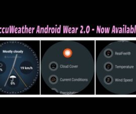 AccuWeather Android Wear 2.0 – Now Available!