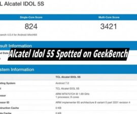 Alcatel Idol 5S Spotted on GeekBench