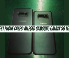 Best Phone Cases: Alleged Samsung Galaxy S8 Leak