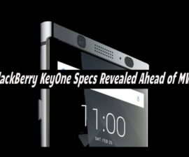 BlackBerry KeyOne Specs Revealed Ahead of MWC