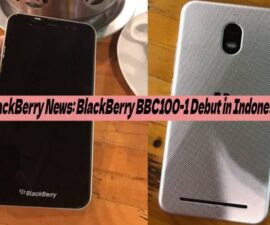 BlackBerry News: BlackBerry BBC100-1 Debut in Indonesia