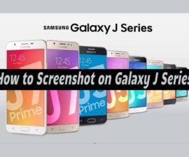 How to Screenshot on Galaxy J Series