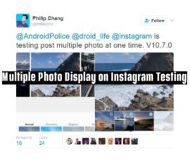 Multiple Photo Display on Instagram Testing