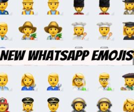 New WhatsApp Emojis