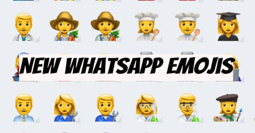 New WhatsApp Emojis
