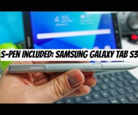 S-Pen Included: Samsung Galaxy Tab S3