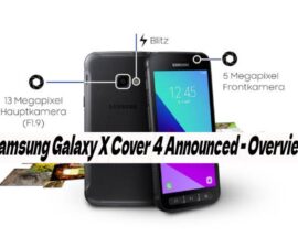 Samsung Galaxy X Cover 4 Announced – Overview