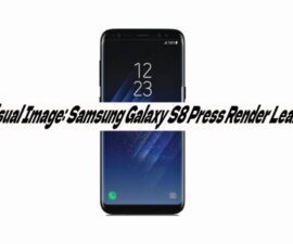 Visual Image: Samsung Galaxy S8 Press Render Leaks