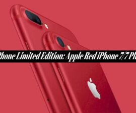 iPhone Limited Edition: Apple Red iPhone 7/7 Plus